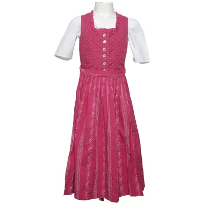 Dirndl (Pink, White) from Herzglúck Cotton