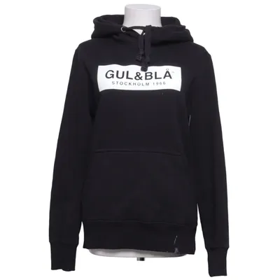 Huvtröja (Svart) från Gul & Blå Bomull, Polyester