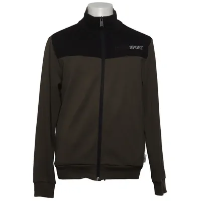 Trainingsjacke (Grün, Schwarz) von Plein Sport Baumwolle, Polyester