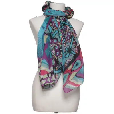 Shawl (Blue, Purple, Multicolored) from Desigual Polyester
