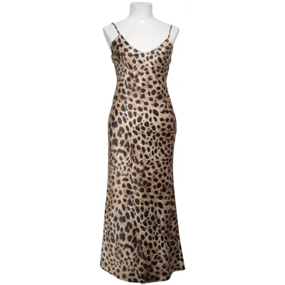 Långklänning (Brun, Svart) från Zara Polyester