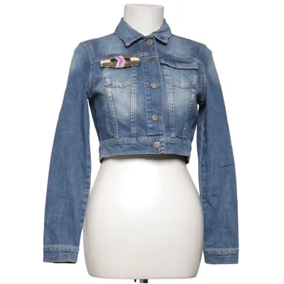 Denim jacket (F14301 D3177) from Liu Jo Jeans Cotton, Elastane