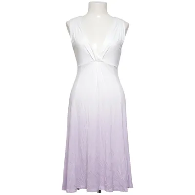 Maxikjole (Hvid, Lilla) fra Eve Elastan, Viscose