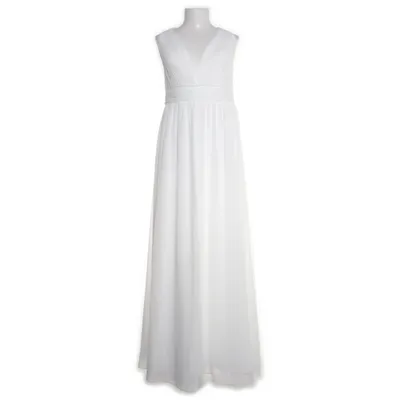 Evening gown (White) from MasCara Polyester