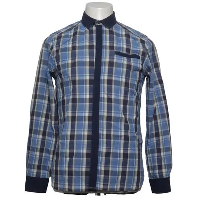 Shirt (Blue, White, Multicolored) from Red Collar Project Cotton