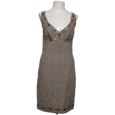 Kjole (Brun, Flerfarvet) fra Ermanno Scervino Elastan, Polyamid, Uld