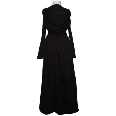 Abendkleid (Schwarz) von Manuka Baumwolle, Elasthan