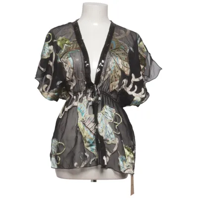 Beach dress (Black, Multicolored) from Sonic London Silk