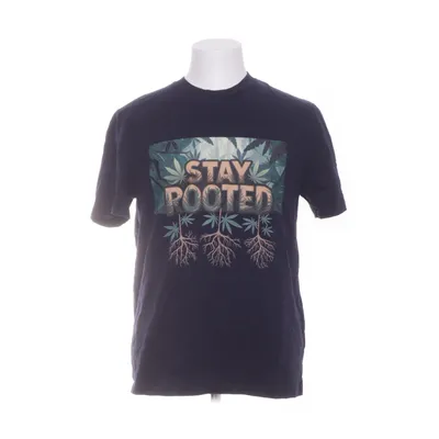 T-shirt (Blauw, Meerkleurig) van Blazed Organisch katoen