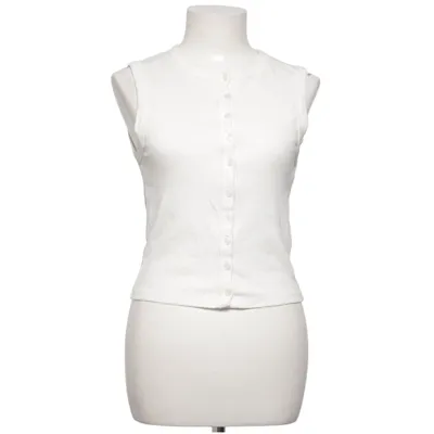 Vest (White) from Nelly Cotton, Elastane