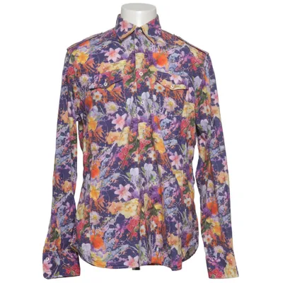 Shirt (Blauw, Meerkleurig) van SAND Katoen