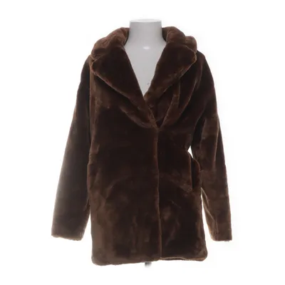 Vinterjakke (Brun) fra Monki Kunstpels, Polyester