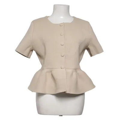 Peplum top (Beige) from Zara Cotton, Polyester