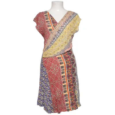 Kjole (Flerfarvet) fra Desigual Metallfiber, Polyester, Viscose