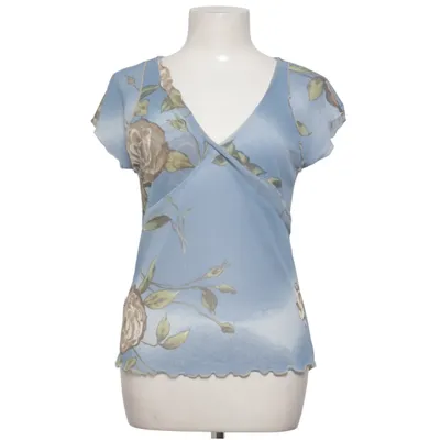 Top (Blue, Multicolored) from Fama