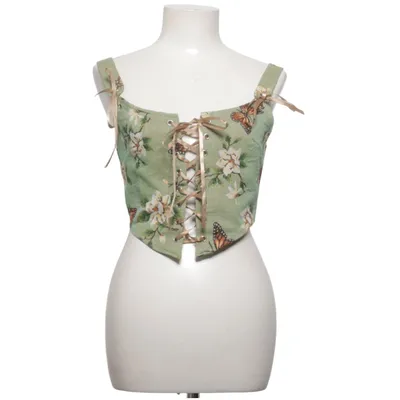 Bustier (Green, Multicolored) from Cider Cotton, Polyester