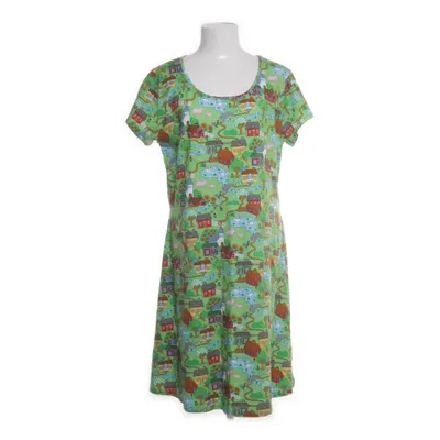 Klänning (Grön, Flerfärgad) från Cissi och Selma Ekologisk bomull, Elastan