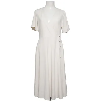 Omlottklänning (Vit) från H&M Modern Classic Elastan, Polyester