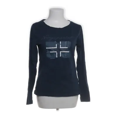 Long sleeve T-shirt (Blue) from Nangaparbat Cotton