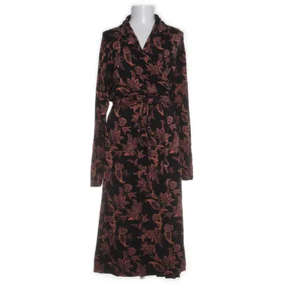 Omlottklänning (Svart, Flerfärgad) från Yest Elastan, Viskos