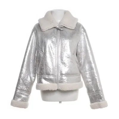 Flight jacket (Silver, White) from C&A Polyester
