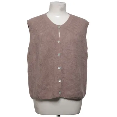 Gilet (Bruin) van La Maglia Acryl, Alpacawol, Elastaan, Polyamide