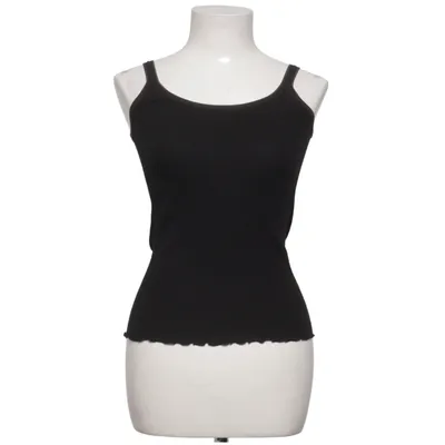 Tanktop (Zwart) van Rosemunde Katoen, Zijde