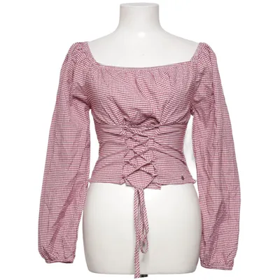 Crop top (Röd, Vit) från Milk Viskos