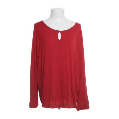 Lange mouwen shirt (Rood) van Essentials Elastaan, Viscose