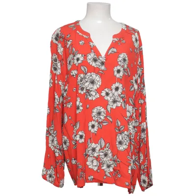 Blouse (Rood, Wit, Zwart) van Zizzi Viscose