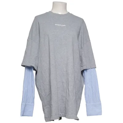 T-shirt (Grijs, Blauw, Wit) van WRSTBHVR Katoen
