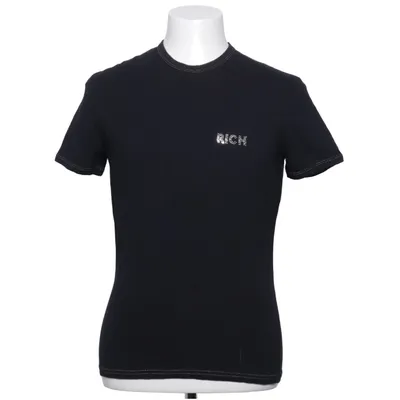 T-shirt (Sort) fra John Richmond Bomuld, Elastan