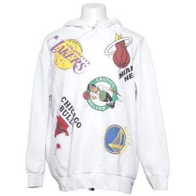Hættetrøje (Hvid, Flerfarvet) fra NBA