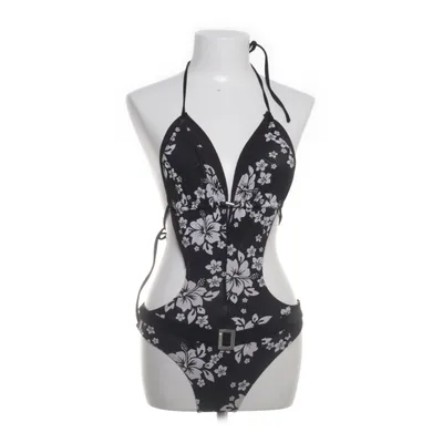 Swimsuit (Black, White) from Ensored Elastane, Polyamide