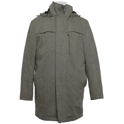 Jas (Grijs) van Steel Polyester, Wol