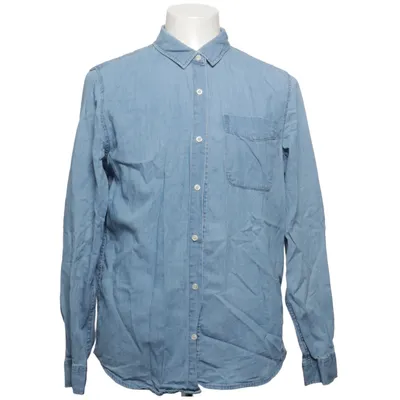 Jeansskjorte (Blå) fra Forever 21 Men Bomuld