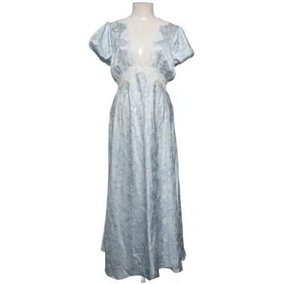 Maxi dress (Blue, White) from East