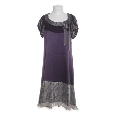 Klänning (Grå, Silverfärgad, Lila) från Stella Nova Bomull, Polyester, Silke
