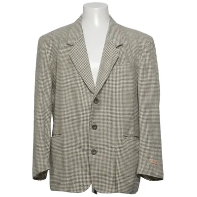 Blazer (Beige, Gray) from Glen Oaks Polyester, Viscose, Wool