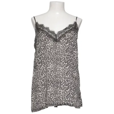 Top (Sort, Hvid) fra Set Polyamid, Silke, Viscose