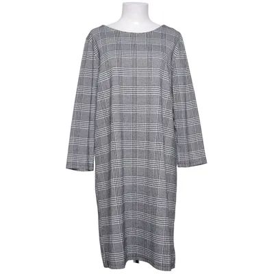 Klänning (Grå, Vit) från Bondelid Elastan, Polyester, Viskos