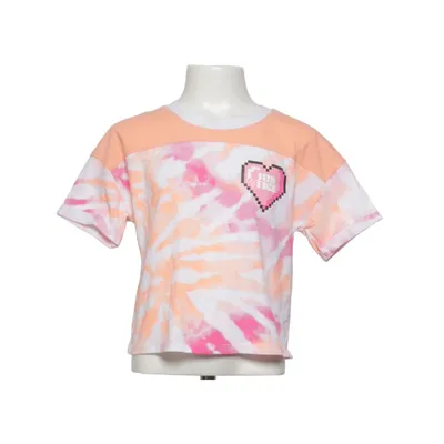 T-shirt (Oranje, Roze, Meerkleurig) van Justice Gerecycled polyester