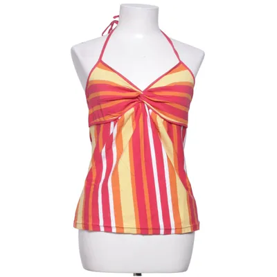 Halternecktopp (Röd, Gul, Flerfärgad) från H&M Bomull, Elastan