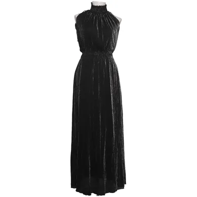 Robe longue (Noir, Argent) de Elinette Design