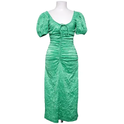 Maxikjole (Grøn) fra Ganni Elastan, Genanvendt polyester