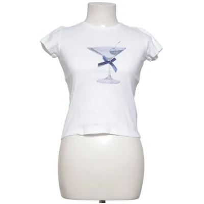 T-shirt (Wit) van Subdued Katoen