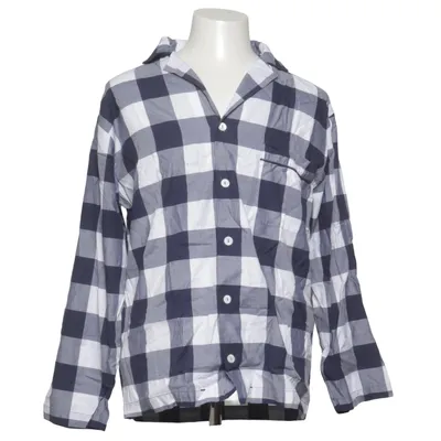 Flanellen overhemd (Blauw, Wit) van Hästens