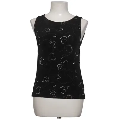 Tank Top (Black, Silver) from Oscar Acetate, Elastane