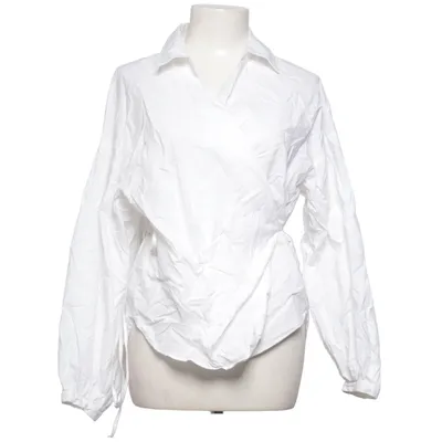Wikkelblouse (Wit) van H&M Trend Katoen