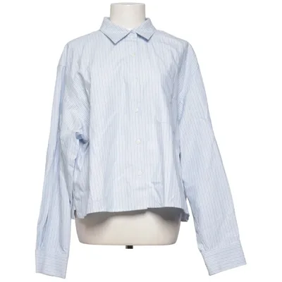 Chemise (Bleu, Blanc) de JW Anderson x Uniqlo Coton, Viscose